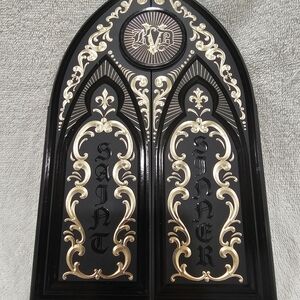 KVD Saint & Sinner LE Collectible Black and Gold Eyeshadow Palette